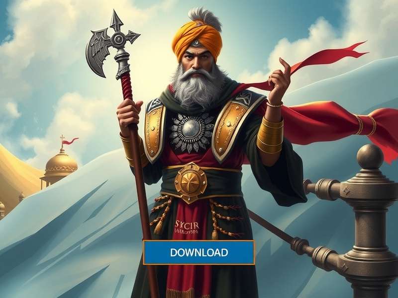 Sikh Warrior Spirit Download Button